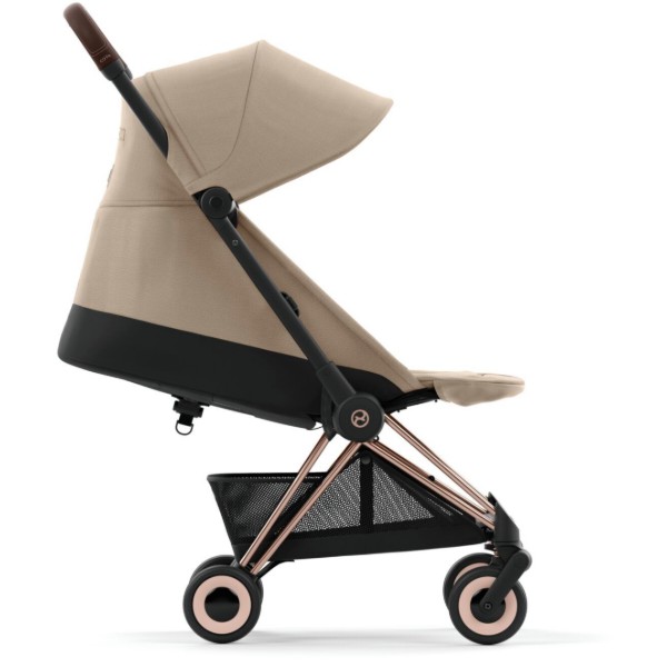 Фото - Коляска прогулочная Cybex Coya Rosegold Cozy Beige (522005183)