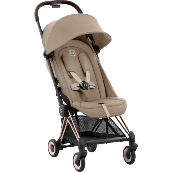 Фото - Коляска прогулочная Cybex Coya Rosegold Cozy Beige (522005183)