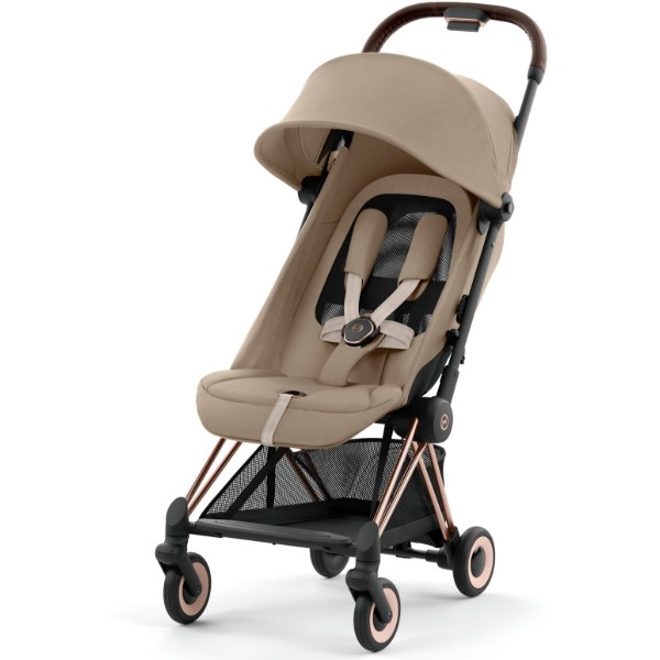 Фото - Коляска прогулочная Cybex Coya Rosegold Cozy Beige (522005183)