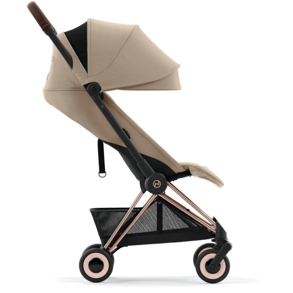 Фото - Коляска прогулочная Cybex Coya Rosegold Cozy Beige (522005183)