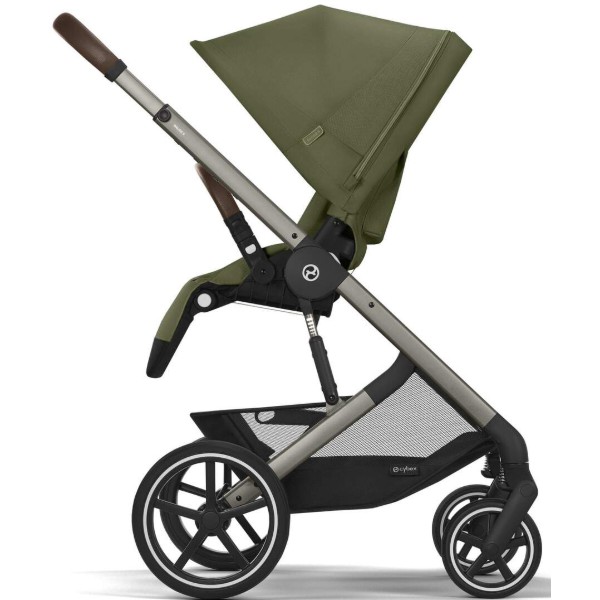 Фото - Коляска прогулочная Cybex Balios S Lux TPE Moss Green (525000105)
