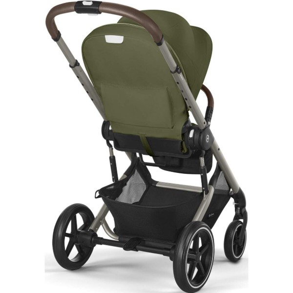 Фото - Коляска прогулочная Cybex Balios S Lux TPE Moss Green (525000105)