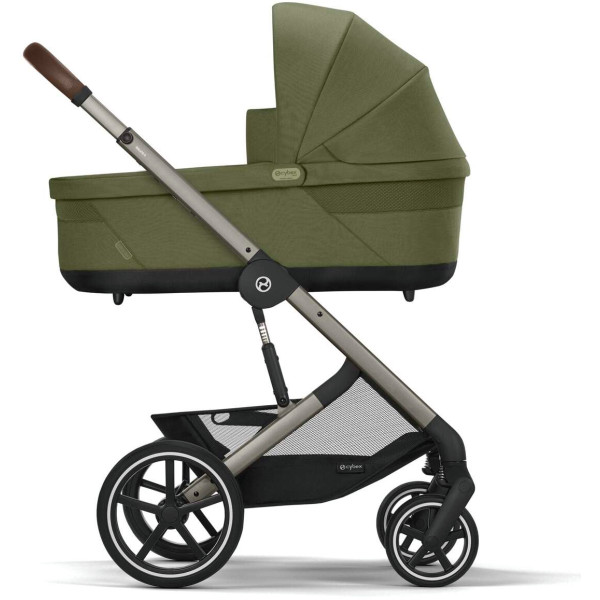 Фото - Люлька для коляски Cybex S Lux Moss Green (525000413)