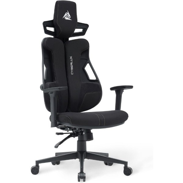 Фото - Крісло для геймерів Cyberlux V8 Fabric Black (GM-V8 FB)