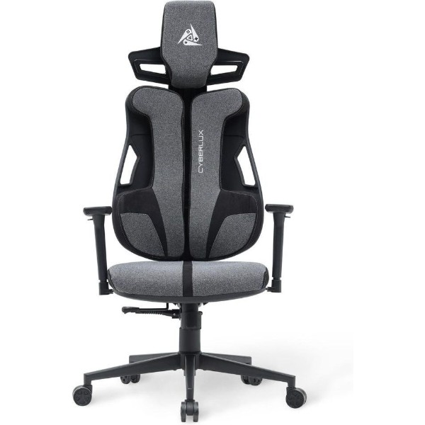 Фото - Крісло для геймерів Cyberlux V8 Fabric Grey (GM-V8 FG)