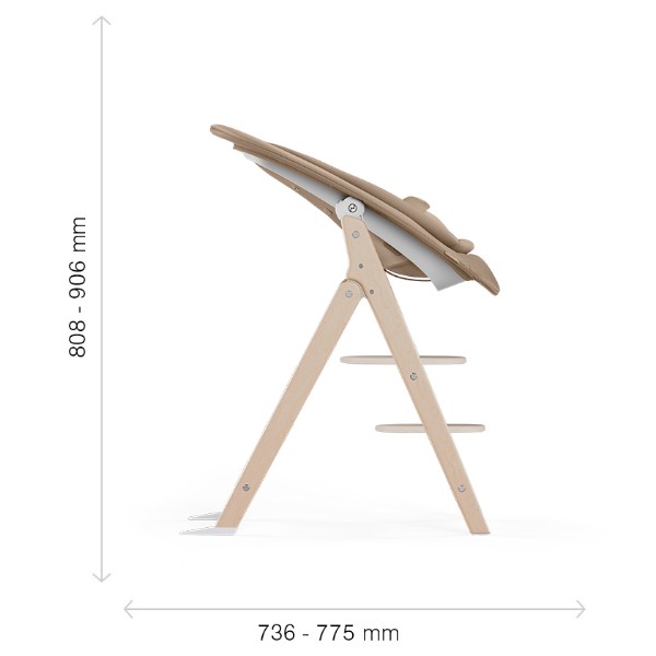 Фото - Крісло-шезлонг Cybex Lemo Almond Beige (524000957)