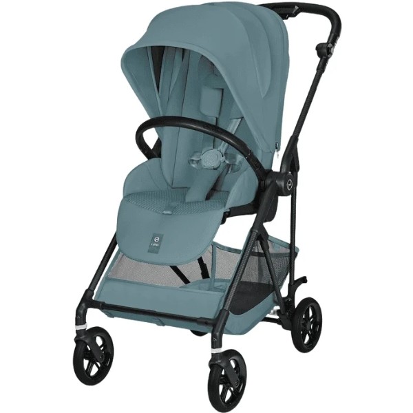 Фото - Коляска прогулочная Cybex Melio Carbon Stormy Blue (526000773)