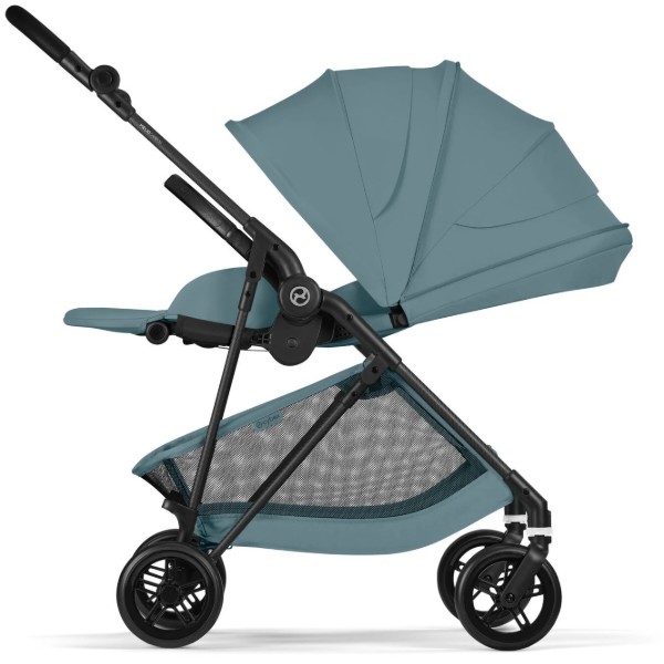 Фото - Коляска прогулочная Cybex Melio Carbon Stormy Blue (526000773)