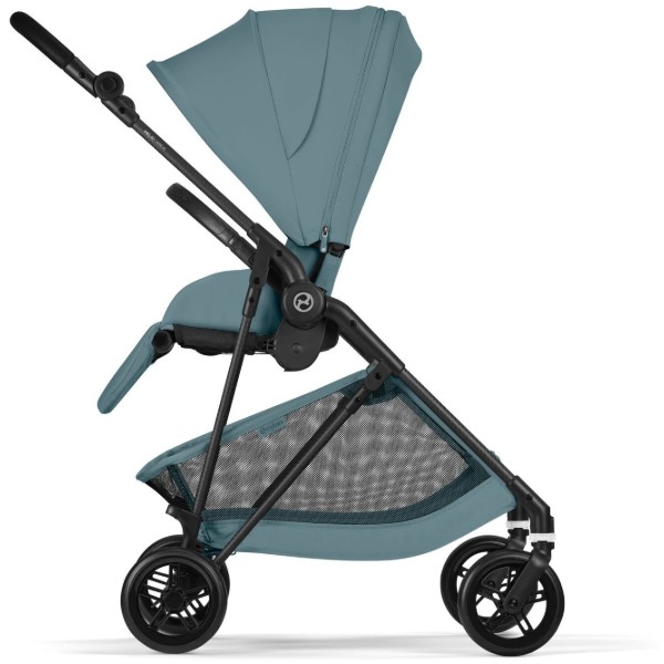 Фото - Коляска прогулочная Cybex Melio Carbon Stormy Blue (526000773)