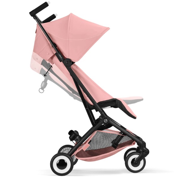 Фото - Коляска прогулянкова Cybex Libelle BLK Candy Pink (526000959)