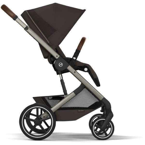 Фото - Коляска прогулянкова Cybex Balios S Lux TPE Chocolate Brown (з бампером) (526001205)