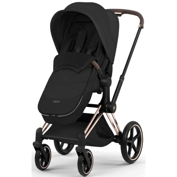 Фото - Чохол на ніжки Cybex Platinum Sepia Black (526000508)