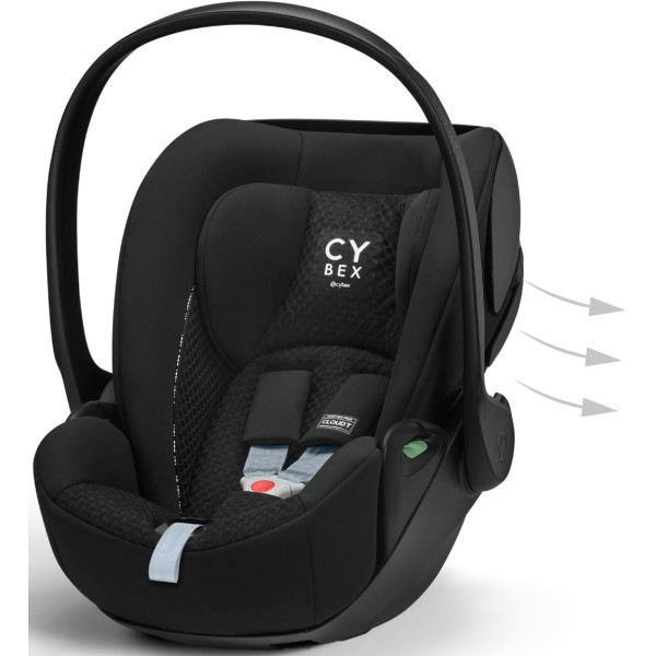 Фото - Автокрісло Cybex Cloud T i-Size Urban Mobility Black
