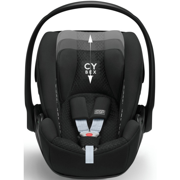 Фото - Автокрісло Cybex Cloud T i-Size Urban Mobility Black