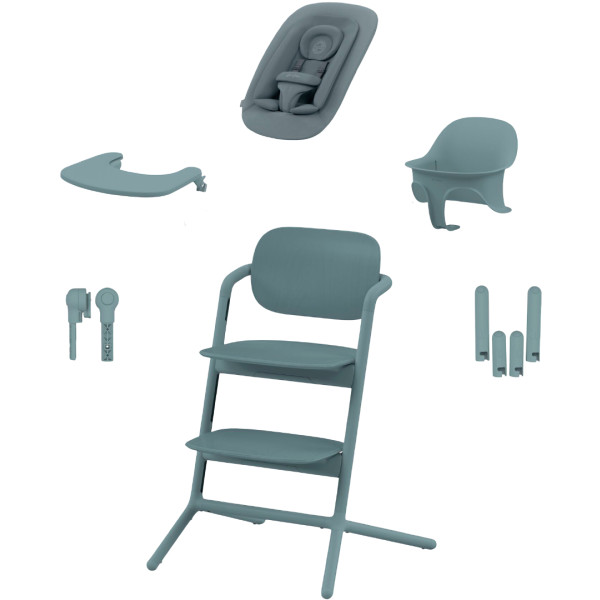 Фото - Стільчик для годування трансформер Cybex Lemo 4в1 Stone Blue (MED00000000435) Фото - Стільчик для годування трансформер Cybex Lemo 4в1 Stone Blue (MED00000000435)