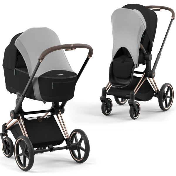 Фото - Шторка солнцезащитная для коляски Cybex Light Grey (522000407)