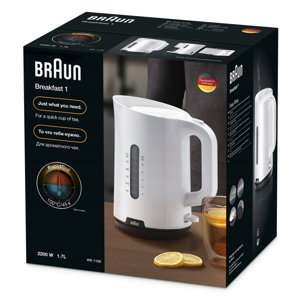Фото - Электрический чайник Braun WK 1100 WH