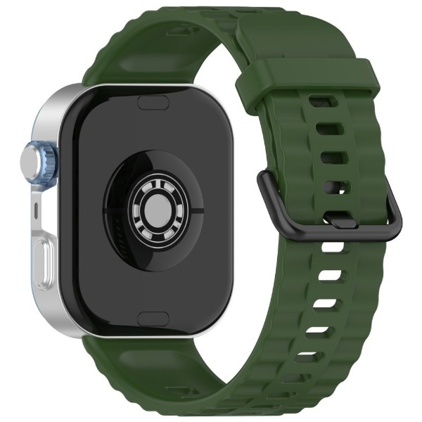 Фото - Ремінець для смарт-годинника BeCover Ribbed Tape for Huawei Watch Fit 3 / Fit 4 / Fit 4 Pro Army Green (714110)