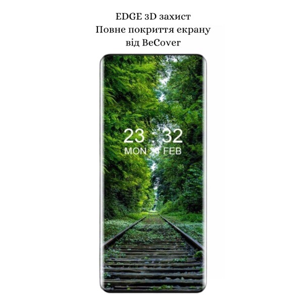Фото - Защитное стекло для смартфона BeCover EDGE for Motorola Edge 60 Black (714769)