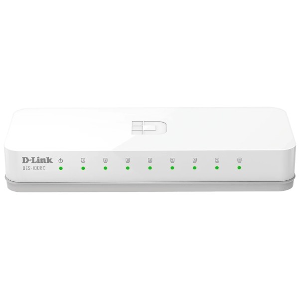 Фото - Коммутатор локальной сети (Switch) D-Link DES-1008C/E