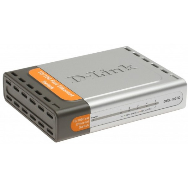 Фото - Коммутатор локальной сети (Switch) D-Link DES-1005D