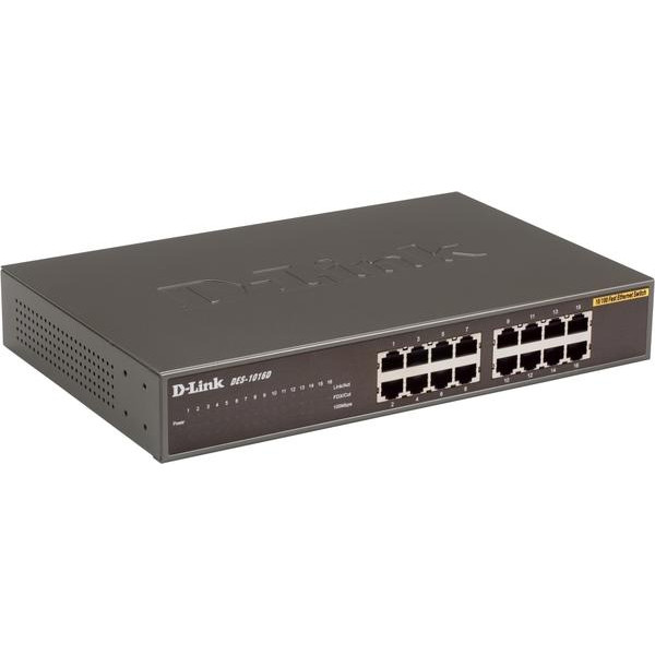Фото - Коммутатор локальной сети (Switch) D-Link DES-1016D/F1
