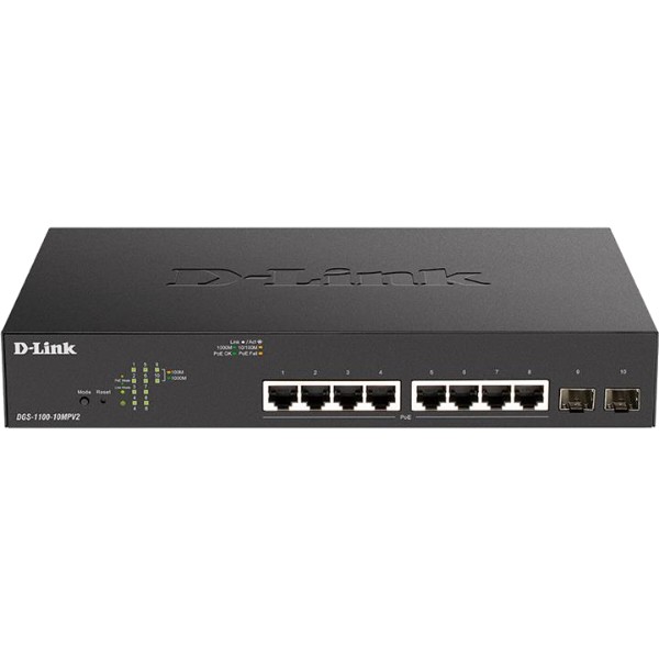 Фото - Коммутатор локальної мережі (Switch) D-Link DGS-1100-10MPV2