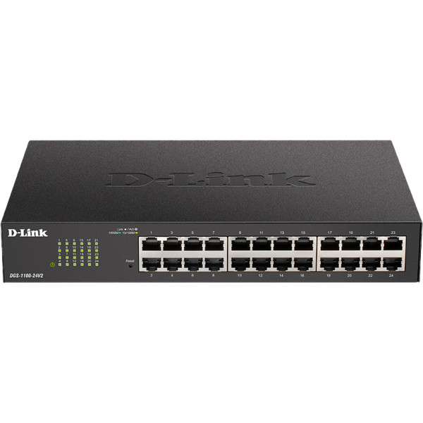 Фото - Коммутатор локальної мережі (Switch) D-Link DGS-1100-24V2