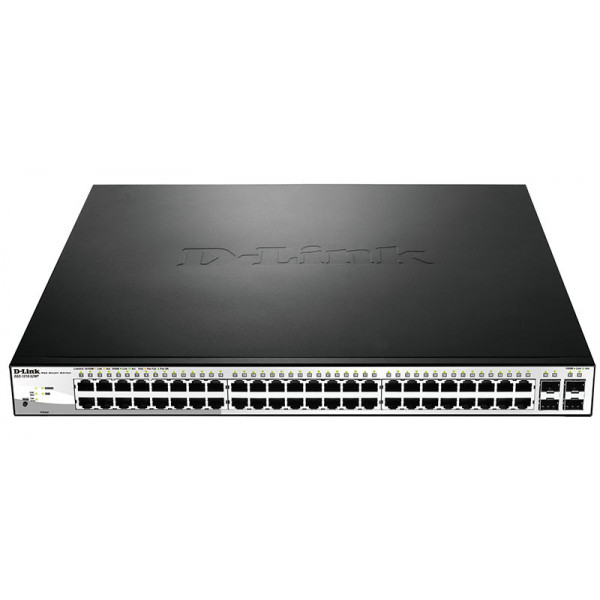 Фото - Комутатор локальної мережі (Switch) D-Link DGS-1210-52MP