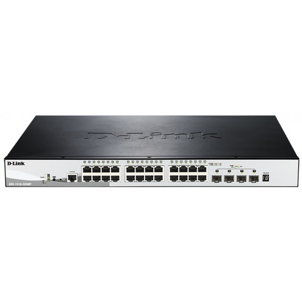 Фото - Комутатор локальної мережі (Switch) D-Link DGS-1510-28XMP