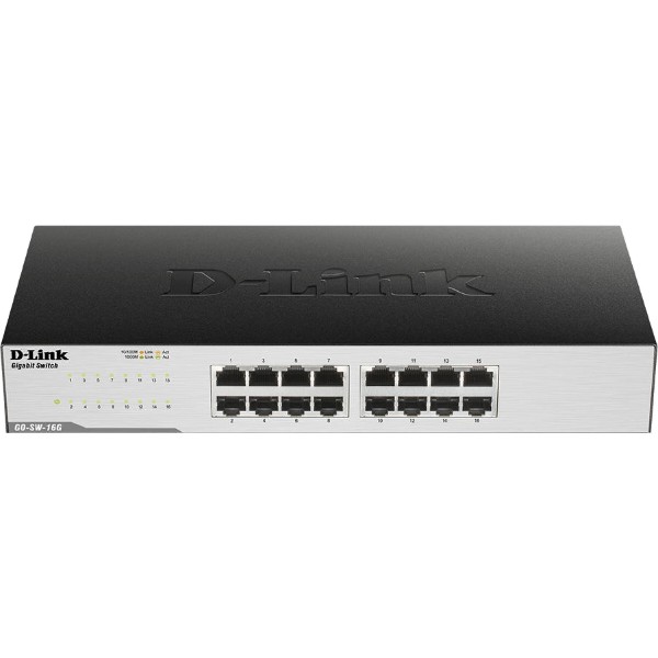 Фото - Коммутатор локальной сети (Switch) D-Link GO-SW-16G