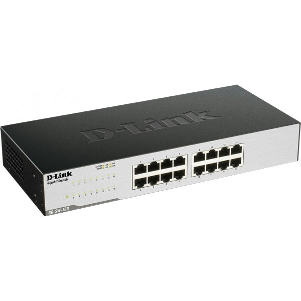 Фото - Коммутатор локальної мережі (Switch) D-Link GO-SW-16G