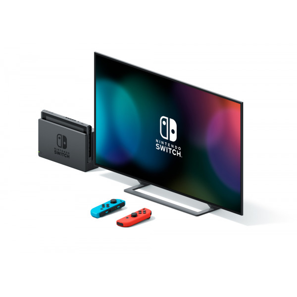 Фото - Ігрова приставка портативна Nintendo Switch (Neon Blue/Red)