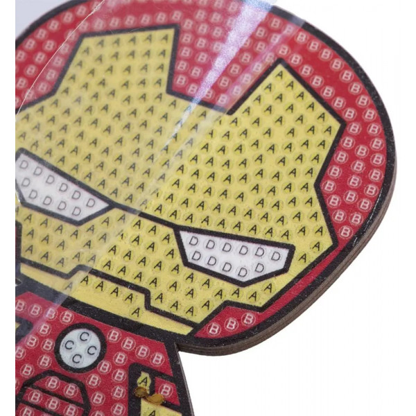 Фото - Алмазний живопис Crystal Art Залізна людина (CAFGR-MCU003)