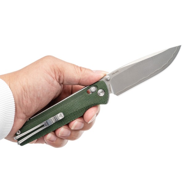 Фото - Нож туристический SRM Terrier 258L-MG2 Green