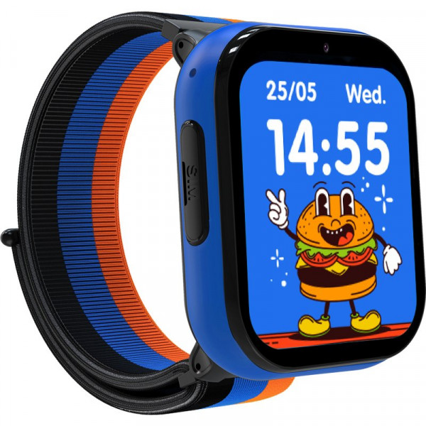 Фото - Дитячий годинник Gelius GP-PK008 (Rainbow) GPS/4G Black