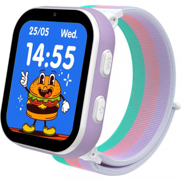 Фото - Уцінка - Дитячий годинник Gelius GP-PK008 (Rainbow) GPS/4G White