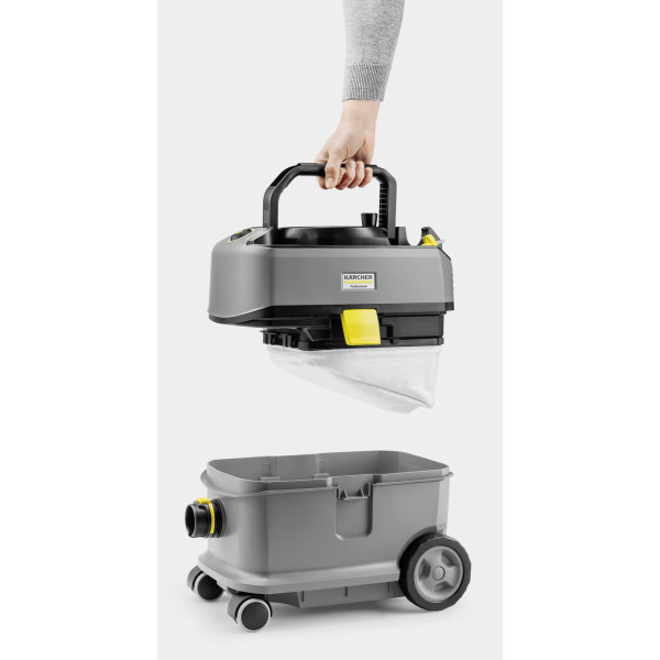 Фото - Пылесос для сухой уборки с мешком Karcher T 10/1 (1.527-300.0)
