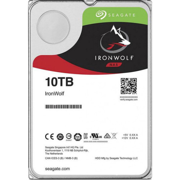 Фото - Жорсткий диск внутрішній Seagate SATA 10Tb (ST10000VN000) Фото - Жорсткий диск внутрішній Seagate SATA 10Tb (ST10000VN000)