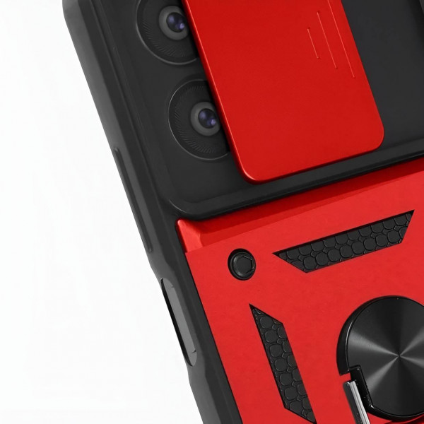 Фото - Чохол для смартфону BeCover Military for Poco M6 Pro 5G Red (710940)