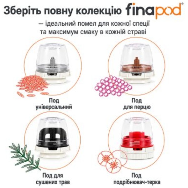 Фото - Млинок для спецій FinaMill GP813437-111OCB
