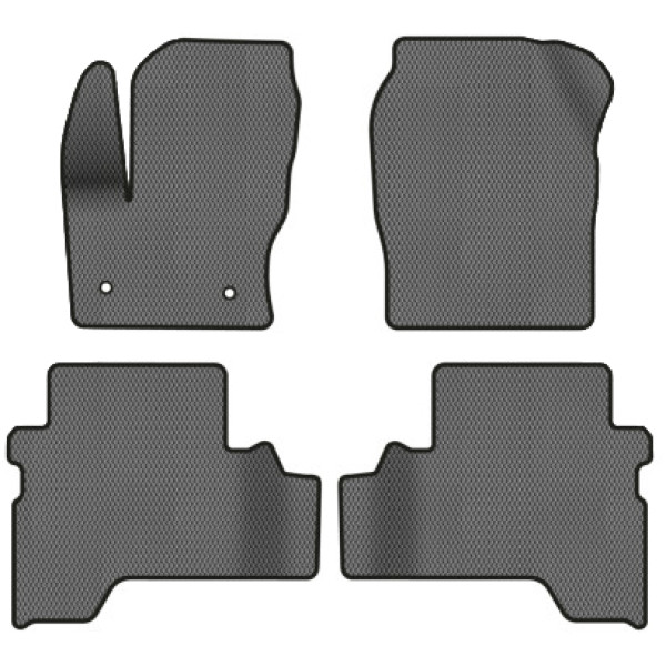 Фото - EVA коврики в салон авто EVAtech для Escape Ford 2012-2015 3 поколение SUV USA FD1577PC4FC2RGB