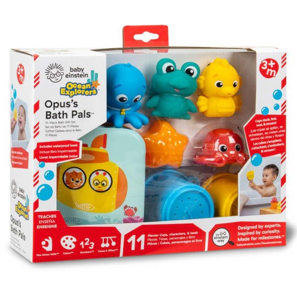 Фото - Игрушка для ванной Baby Einstein Подарочный набор Opus Bath Pals (17364)