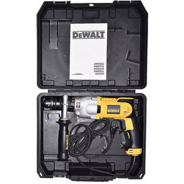 Фото - Ударний дриль DeWALT 1300 Вт (D21570K)