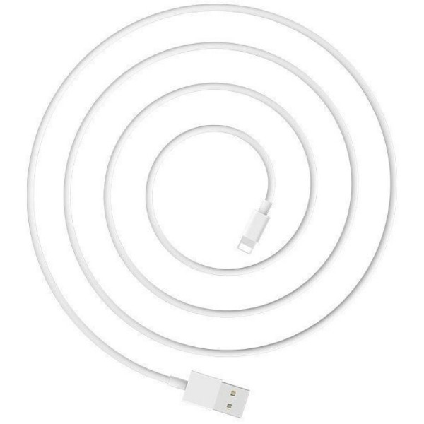 Фото - Кабель Denmen Lightning 2.4A 1m White (D22L-WH)
