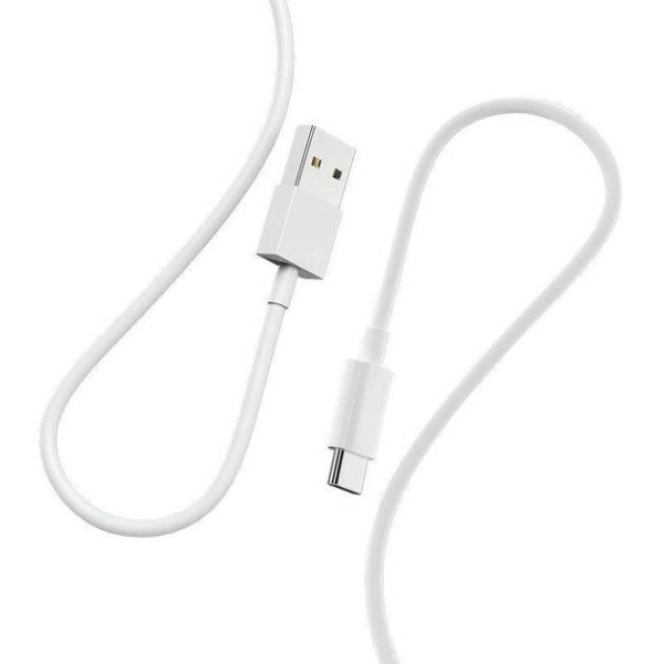 Фото - Кабель Denmen Type C 2.4A 1m White (D22T-WH) Фото - Кабель Denmen Type C 2.4A 1m White (D22T-WH)