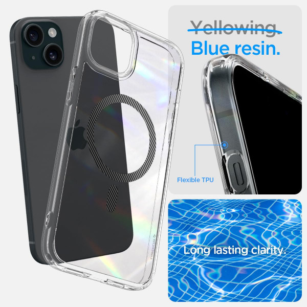 Фото - Чохол для смартфону Spigen for Apple iPhone 15 Plus Ultra Hybrid MagFit, Graphite (ACS06662)