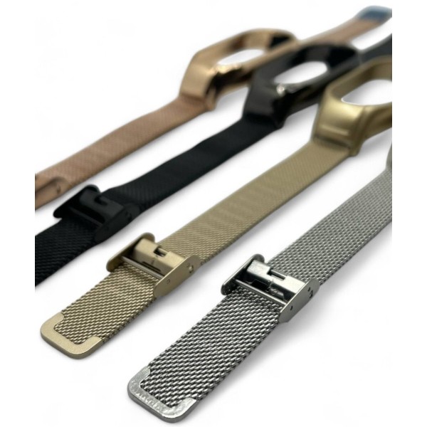 Фото - Ремешок для фитнес-браслета BeCover Metal for Xiaomi Mi Smart Band 9 Rose Gold (711981)