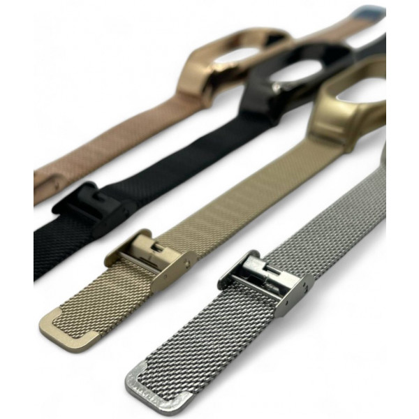 Фото - Ремінець для фітнес-браслета BeCover Metal for Xiaomi Mi Smart Band 9 Silver (711979)
