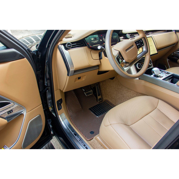 Фото - Коврики ворсовые в салон авто EVAtech Standard для Land Rover Range Rover Sport (L460) (LWB) 2022 3 поколение SUV EU черный кант (LR43839AD2MS4VEB)